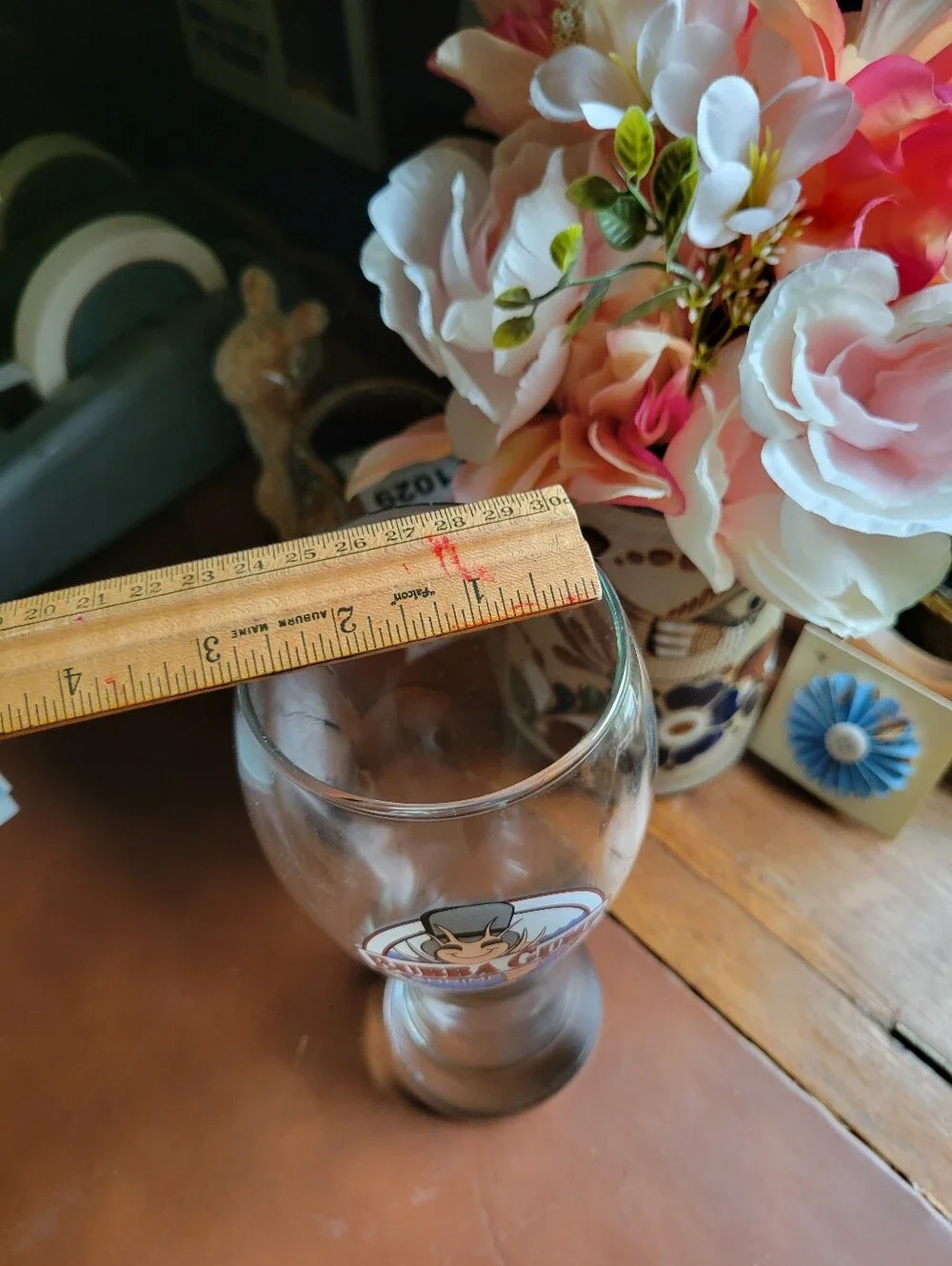 Bubba gump shrimp Denver 9” glass